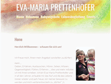 Tablet Screenshot of prettenhofer.com